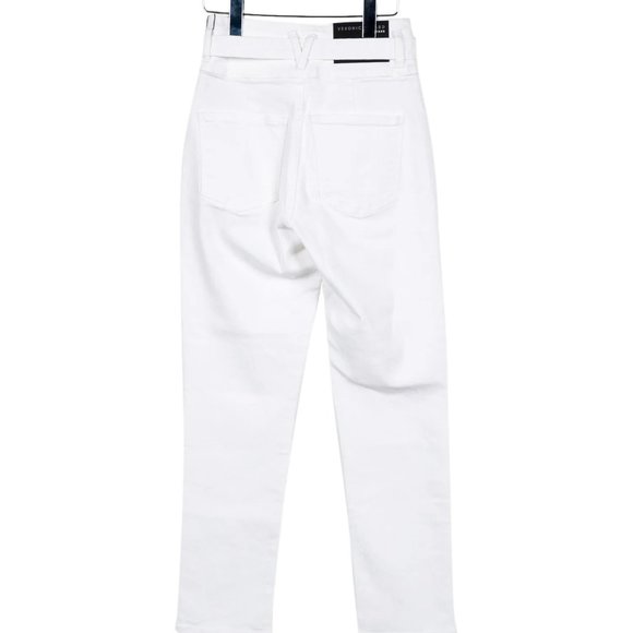 Veronica Beard High-Rise Straight Leg Jeans - Picture 2 of 2